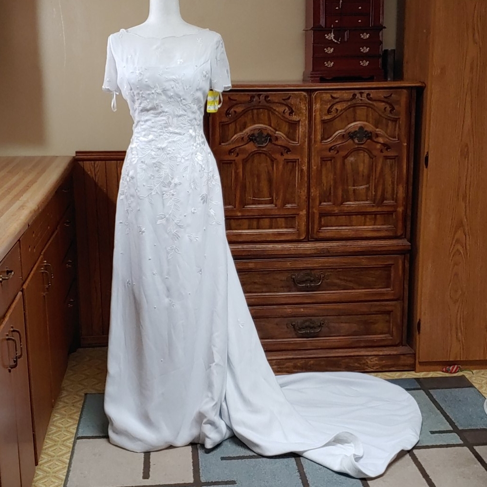 Monique 🆕 Bridal Elegant Zip Back Gown 8